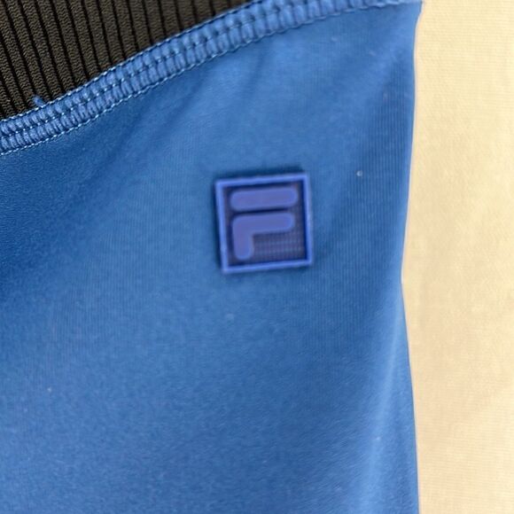 Fila Forza 8" Texture Bike Short Navy/Black- Size Medium- NWT - Picture 4 of 5